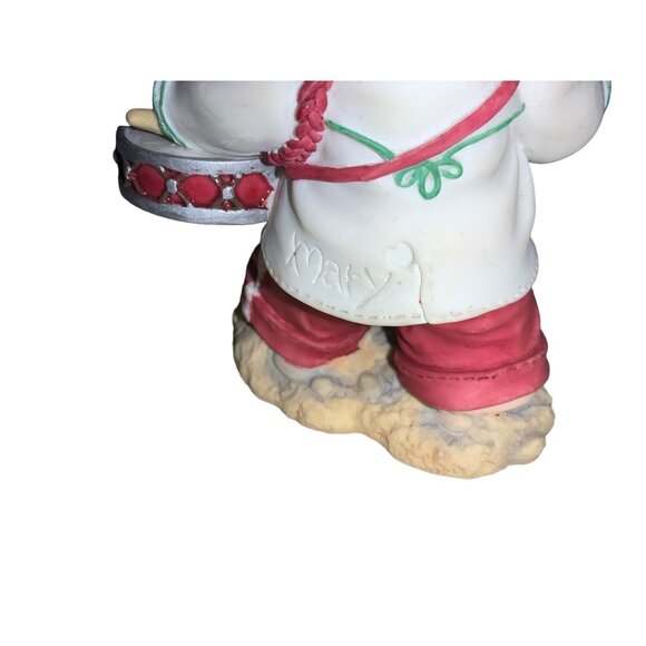 Mary’s Moo Moos Drummin' Up Some Christmas Cheer Figurine - Picture 7 of 14